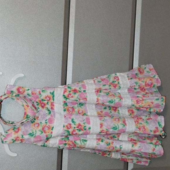 Tommy Bahama Girls Flower Sundress w/Headband - PNK/PUR/WH (Sz 4T) - New w/Tags! - Picture 6 of 10